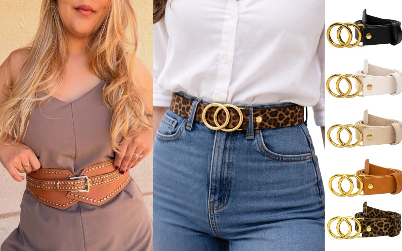 Cintos largos e finos após os 50: como marcar a silhueta com elegância
