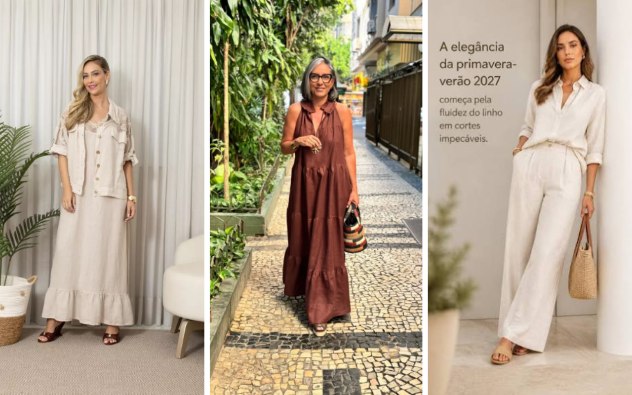 Linho e algodão: A elegância e o frescor dos tecidos naturais