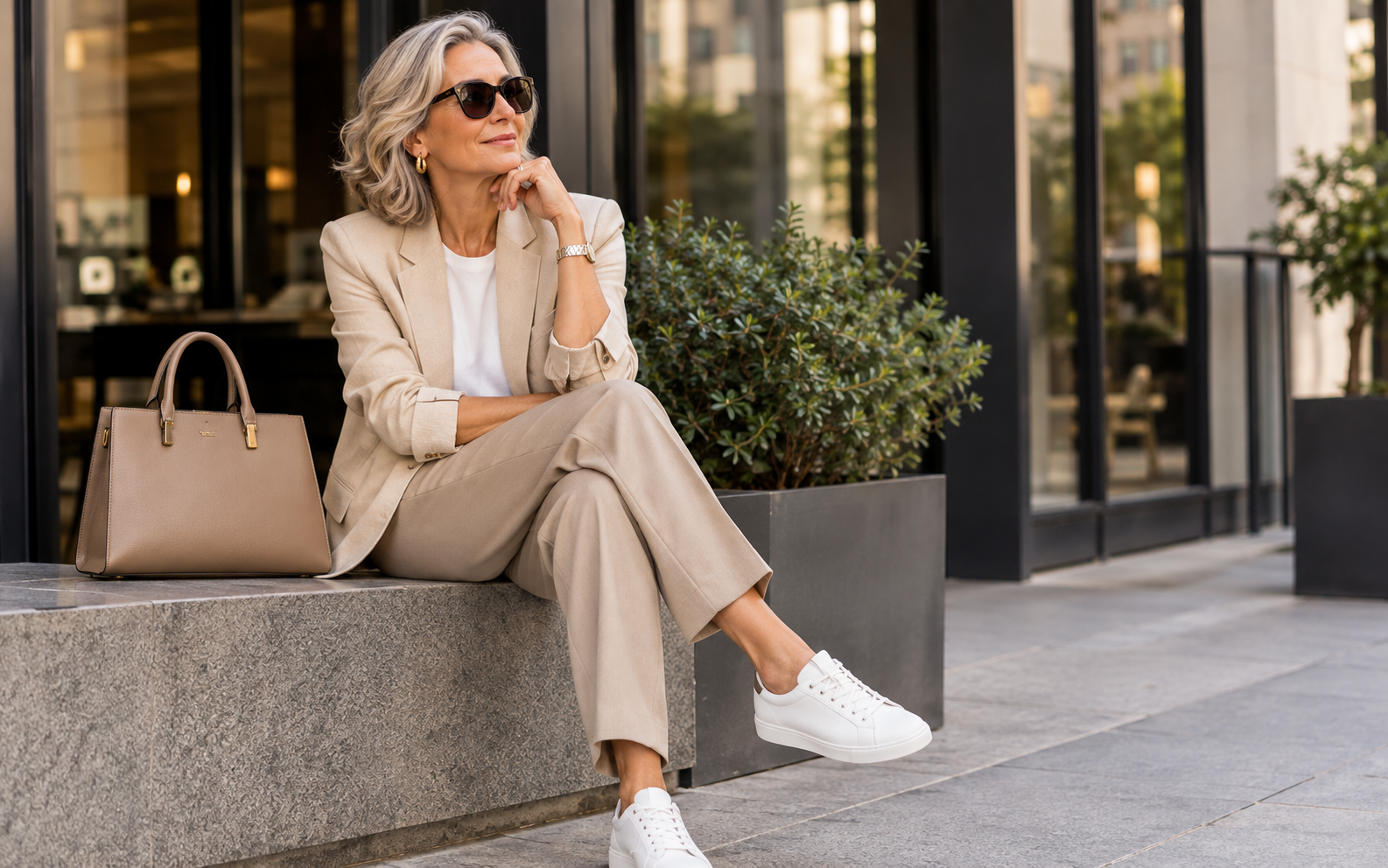 Como incorporar o tênis urbano em looks sofisticados de alfaiataria